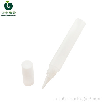 Tube en plastique cosmétique de 10 ml pour l&#39;emballage de crème pour les yeux